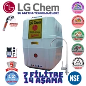 LG Chem COOL BEYAZ POMPALI 12 LİTRE 7 FİLTRE 14 AŞAMA SU ARITMA CİHAZI thumbnail 1