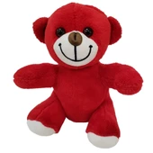 Sevimli Kırmızı Oyuncak Peluş Ayıcık - 2