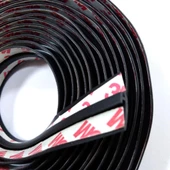 Contacall Üniversal Oto Sunroof Fitili Kenar Fitilleri ön arka Cam Contası 5 Metre Siyah - 6