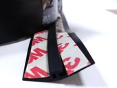 Contacall Üniversal Oto Sunroof Fitili Kenar Fitilleri ön arka Cam Contası 5 Metre Siyah - 3