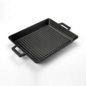 Lava Izgara Tava 26*32  Cm Metal Kulplu - 1