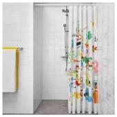 SUMUHOME BOTAREN DUŞ PERDESİ ÇUBUĞU BEYAZ 70x120 CM - 5