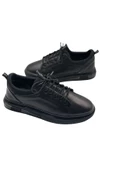 erenimstore Hakiki Deri Air Taban Siyah Erkek Klasik Ayakkabı - 5
