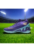 erenimstore Mor Çim Saha Halı Saha Krampon Futbol Ayakkabı - 3