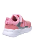 MP ONE Kız Çocuk Pembe Cırtlı Spor Ayakkabı - 3