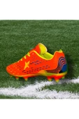 erenimstore  Turuncu Çim Saha Halı Saha Krampon Futbol Ayakkabı - 3