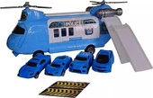 RYL-7060 4 ARABALI POLİS HELİKOPTERİ 25 cm (3 YAŞ VE ÜZERİ İÇİN UYGUNDUR) - 1