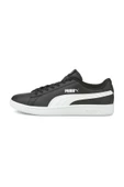 Puma SMASH V2 L Siyah BEYAZ Unisex Deri Sneaker 100323982 - 6