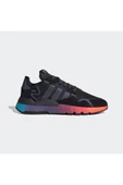 adidas Nite Jogger Erkek Beyaz Mavi Spor Ayakkabı - 1