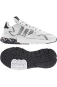 adidas Nite Jogger Erkek Spor Ayakkabı Beyaz Mavi - 4