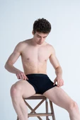 Mercan Erkek Lacivert 6'lı Pamuklu Esnek Premium Likralı Boxer - 4