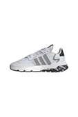 adidas Nite Jogger Erkek Spor Ayakkabı Beyaz Mavi - 6