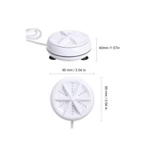 Mini Portatif Çamaşır Makinesi Taşınabilir - 3