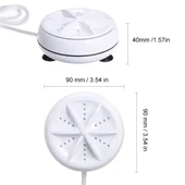 Mini  Portatif Çamaşır Makinesi - 4
