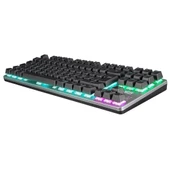 Altec Lansing ALGK8404 Siyah/Gümüş BLUE SWITCH Rainbow 87 Tuşlu Süper Kompakt Mekanik Gaming Oyuncu Klavye - 5