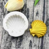 Epoksi Reçine Silikon Kalıp Mum Taş Tozu İstiridye Kalıbı thumbnail 6