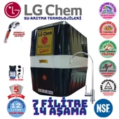 LG Chem COOL SİYAH BEYAZ POMPALI 12 LİTRE 7 FİLTRE 14 AŞAMA SU ARITMA CİHAZI thumbnail 1