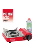 Tekli Portatif Ocak Mini Kırmızı Ck-506 - 1