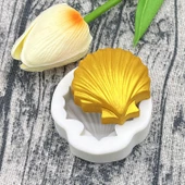 Epoksi Reçine Silikon Kalıp Mum Taş Tozu İstiridye Kalıbı thumbnail 3