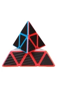 Orijinal Üçgen Zeka Küpü,  QY SpeedCube, Pyraminx Profesyonel QY Ming S2 3x3 Karbon Fiber - 2
