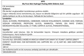MY PURE SKIN - Hidrojel Peeling & Cilt Dengeleyici Tonik - 2'li Set - 6