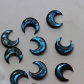 Epoksi Silikon Kalıp Çoklu Anahtarlık Farklı Boylarda Yarım Ay Kolye Küpe Kalıbı thumbnail 2