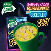 Knorr çabuk çorba Crazy Corn & Jalapeno Cheddar 18 Gr Paket (20 Adet) - 3
