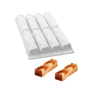 Silikon Kalıp Mum Örgülü Sabun Taş Tozu Kalıbı Burgulu Model Kek Çikolata Kalıbı 8 Li thumbnail 2