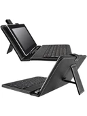 Wontis Concord C-700 Fe 7" Üniversal Türkçe Q Klavyeli Tablet Kılıfı (SİYAH) Teşhir Ürünü - 2