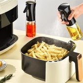 Woody Sofia Çok Amaçlı Cam Şişe Püskürtmeli Dağıtıcı Yağdanlık Limonluk Sirke Sosluk Spreyi - 3