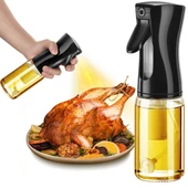 Woody Sofia Çok Amaçlı Cam Şişe Püskürtmeli Dağıtıcı Yağdanlık Limonluk Sirke Sosluk Spreyi - 8