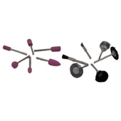 Woody Sofia 12li Kalıpçı Taşlama Uçları Seti Tel Fırça Gravür Uçları Seti thumbnail 2