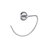 Woody Sofia Paslanmaz Metal Dekoratif Havluluk Havlu Tutacağı Gümüş Renk - 1