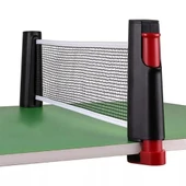 Woody Sofia Teleskopik Taşınabilir Kaymaz Ping Pong Masa Tenisi Filesi Aparatı - 1