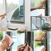 Woody Sofia Tüm Cam Pencere Kapılara Uyumlu Çift Kanat Pencere Sinekliği - 3