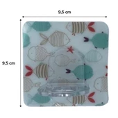 Süper Yapışkanlı Çok Amaçlı Cember Askı 2 Adet - 5