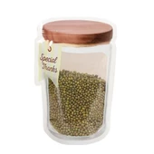 Woody Sofia Kavanoz Görünümlü Kilitli Poşet Çıtçıtlı ve Pratik Torba 4 Adet - 7