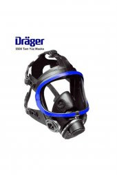 Drager X-Plore 5500 Epdm/Pc Tam Yüz Maskesi Mavi Renk - 7