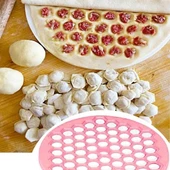 Woody Sofia 61 Bölmeli Petek Şekilli Pratik Mantı Kesici  Açma Kalıbı Mantımatik - 4