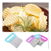 Pratik Kolay Patates Meyve Ve Sebze Dilimleyici Doğrama Bıçağı thumbnail 1