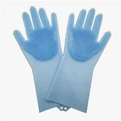 Woody Sofia Isıya Dayanıklı Pratik Sihirli Silikon Bulaşık Yıkama Eldiveni - 3
