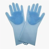 Woody Sofia Isıya Dayanıklı Pratik Sihirli Silikon Bulaşık Yıkama Eldiveni - 11