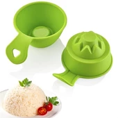 Woody Sofia Pilav Ve Helva Şekil Verici Pratik Servis Kalıbı Aleti (2 Adet) - 1