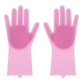 Woody Sofia Isıya Dayanıklı Pratik Sihirli Silikon Bulaşık Yıkama Eldiveni - 12