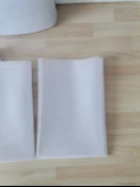 10 Adet Beyaz 100X300 Kristal Tül Düğün Bohça Süsü Nikah Bohça Süsü Nişan Bohça Süsleme Tülü - 3