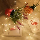 Woody Sofia Peri Led Işık 5 Metre (Sarı) Pilli Aydınlatma Şerit Saçak Spot Süsleme - 1