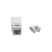 HCS CAT6A FTP TOOLLESS KEYSTONE JACK CAT6A, LSA+/110 IDC T568 A/B, 90 DERECE - 1