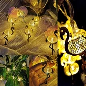 Woody Sofia 2 Metre Pilli İnce Tel Led Işık Zinciri Parti Aydınlatma - 1