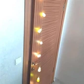 Woody Sofia Karışık Renk Dekoratif Ananas Dolama 10’lu Şerit Led Işık Zinciri - 5