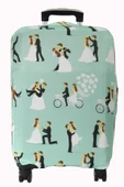 My Saraciye 122 Bride 1 VALİZ / BAVUL Büyük, Orta, Kabin Boy Kılıf Seti - 122 Bride 1 - 6